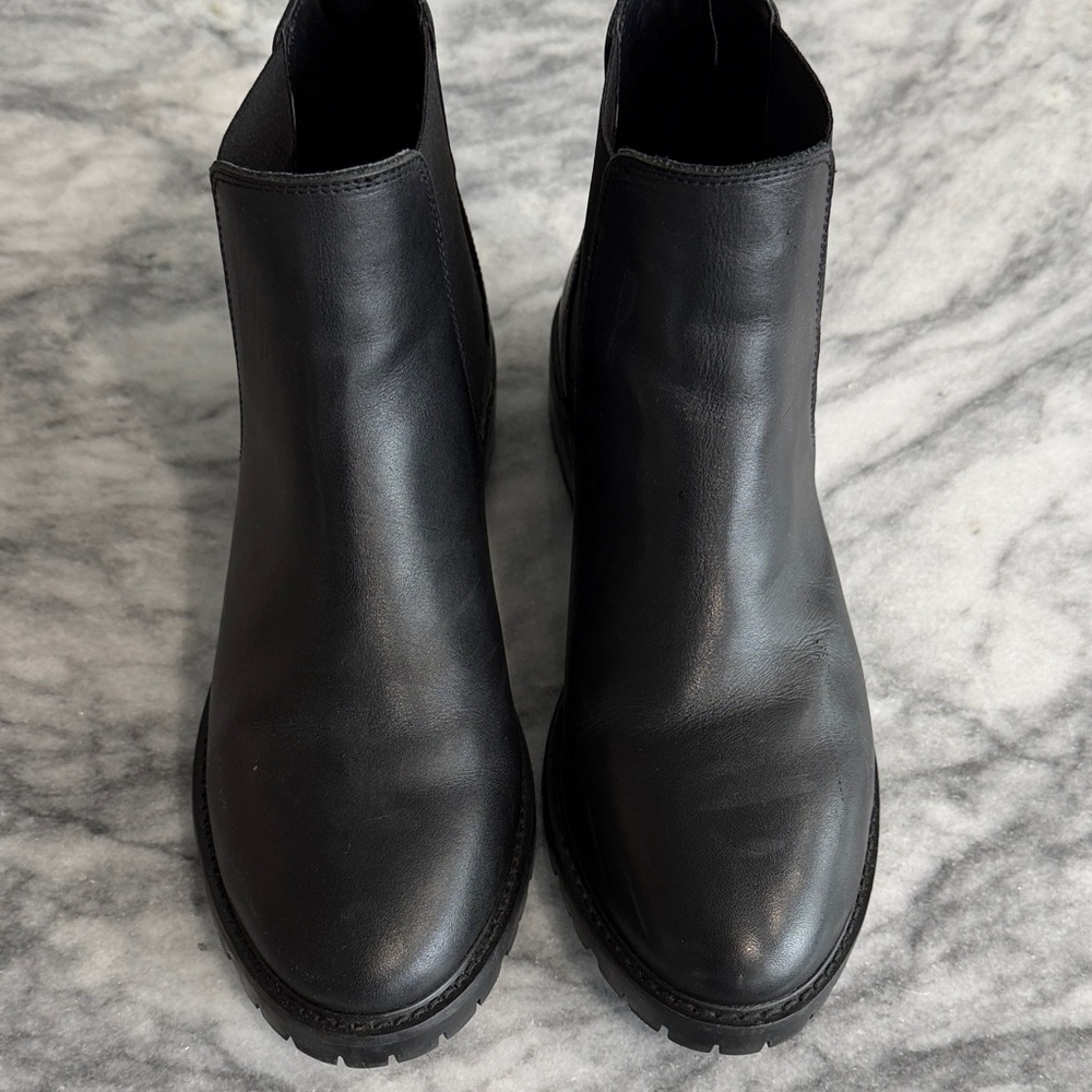 Steve Madden Black Ankle Boots
